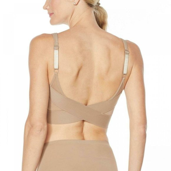 Rhonda Shear 2 Pk Molded Cup Bras Mocha Pink Large - Picture 4 of 7